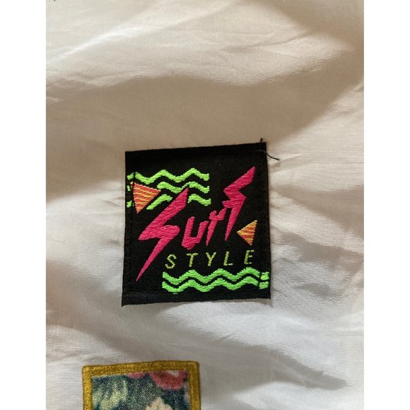 Vintage unisex Surf Style Windbreaker - Picture 3 of 5